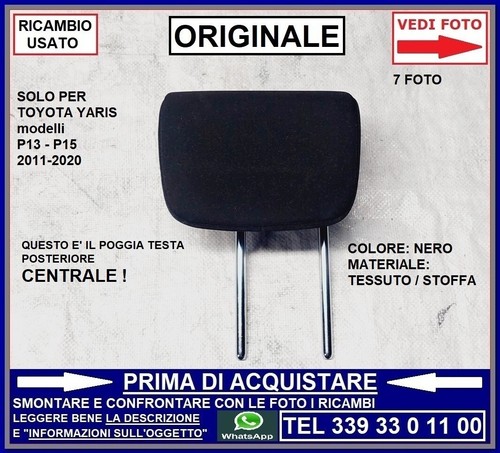 Poggia testa centrale del - centrale,